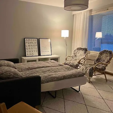 Daire Spacious For 5 Next To The Train Station Rovaniemi